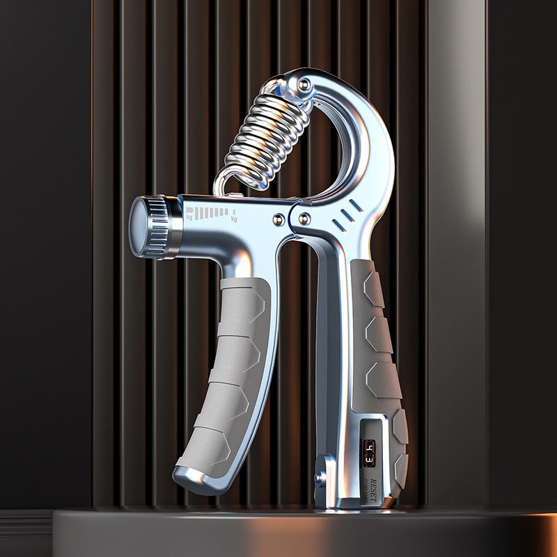 Adjustable Hand Grip Strengthener with Counter