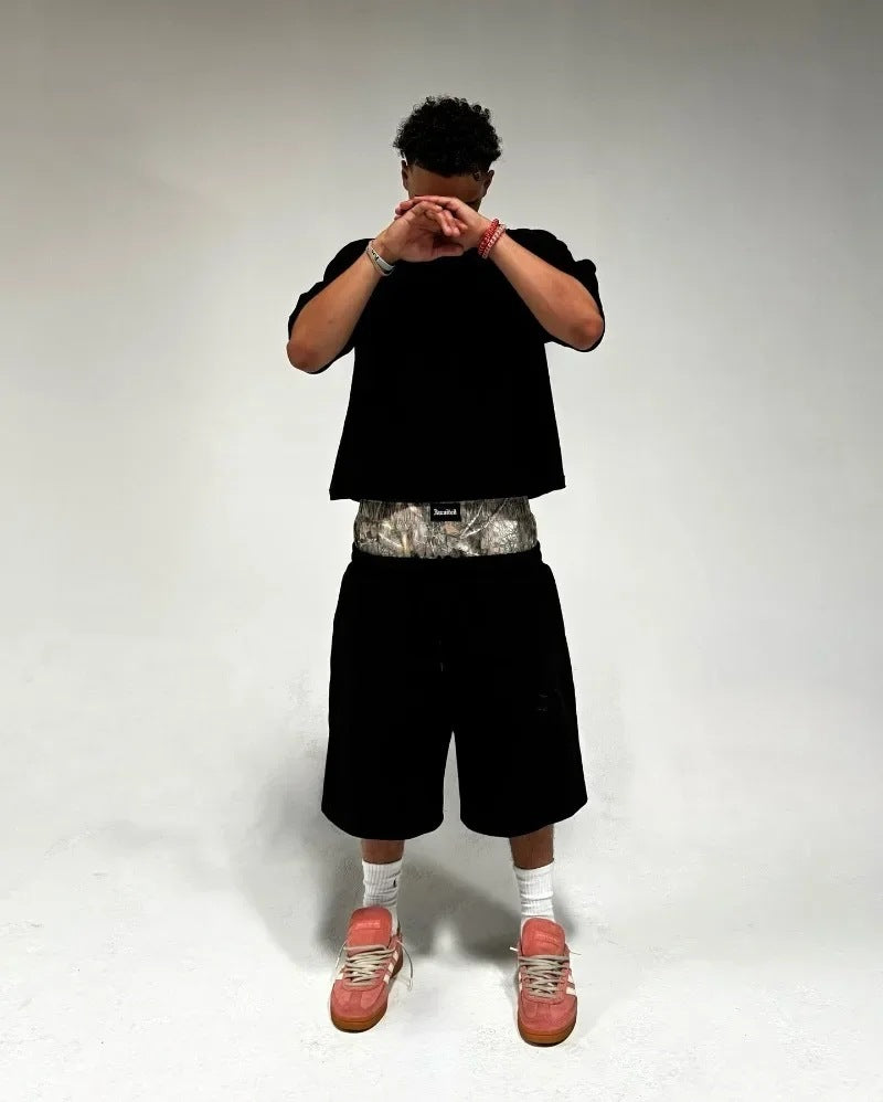 Men's Street Fashion Embroidery Straight Pants