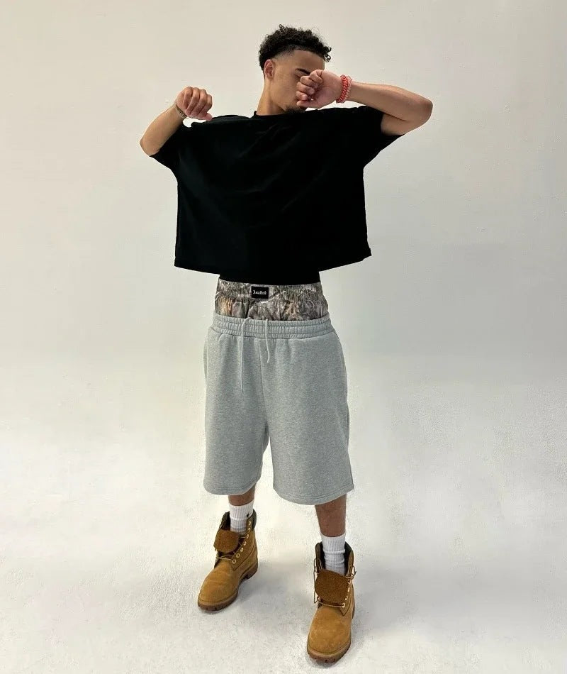 Men's Street Fashion Embroidery Straight Pants