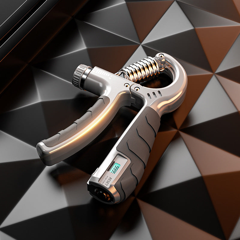 Adjustable Hand Grip Strengthener with Counter