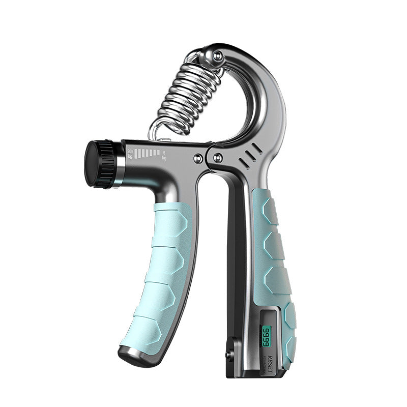 Adjustable Hand Grip Strengthener with Counter