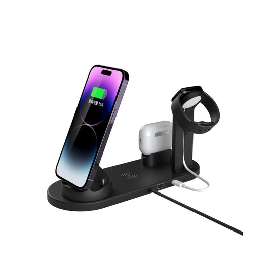 Four-in-One Wireless Charger with Fast Charging