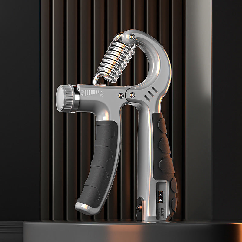 Adjustable Hand Grip Strengthener with Counter