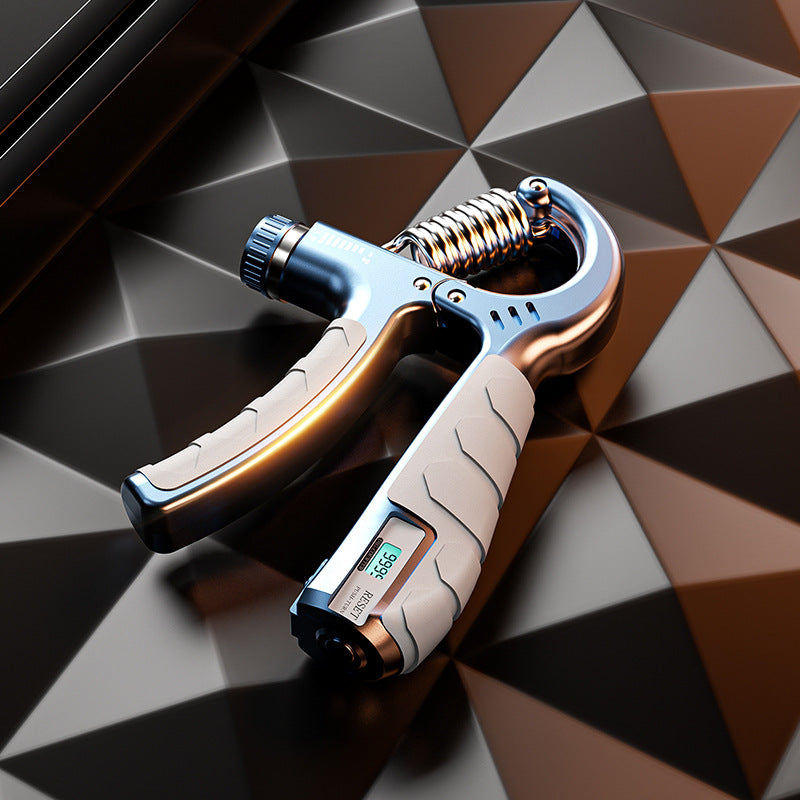 Adjustable Hand Grip Strengthener with Counter