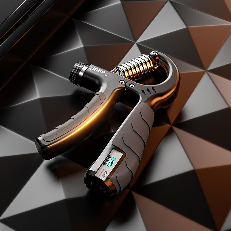 Adjustable Hand Grip Strengthener with Counter