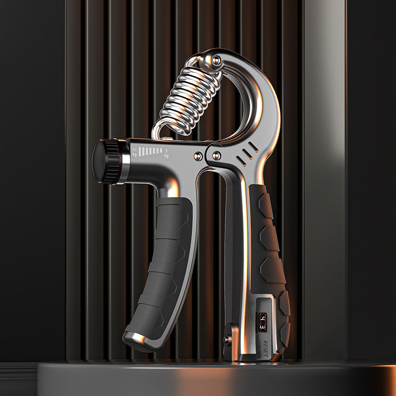 Adjustable Hand Grip Strengthener with Counter