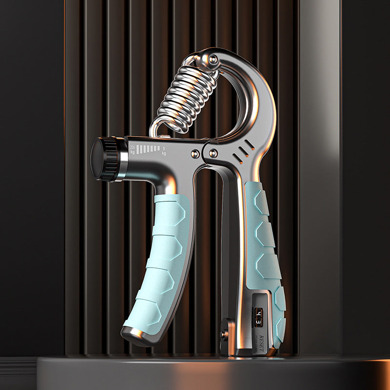 Adjustable Hand Grip Strengthener with Counter